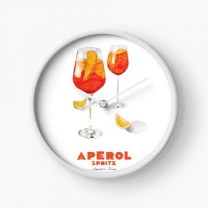 Keuken - wandklok Aperol Spritz